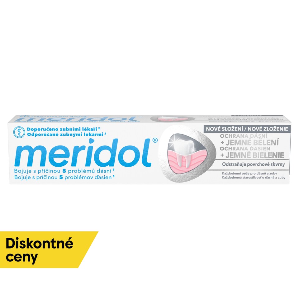 image 1 of meridol Gum Protection & Gentle White Toothpaste 75 ml