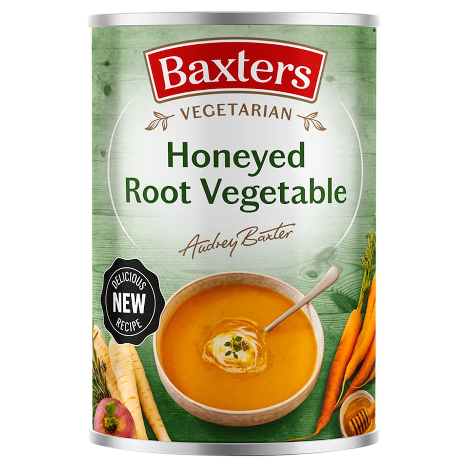 Baxters Vegetarian Honeyed root veg soup 400g Tesco Groceries