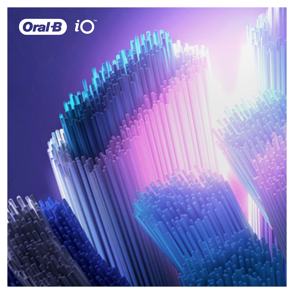 image 1 of Oral-B Io Ultimate Clean White Electric Toothbrush Heads 2