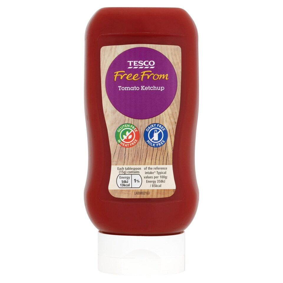 Tesco Free From Tomato Ketchup 460G