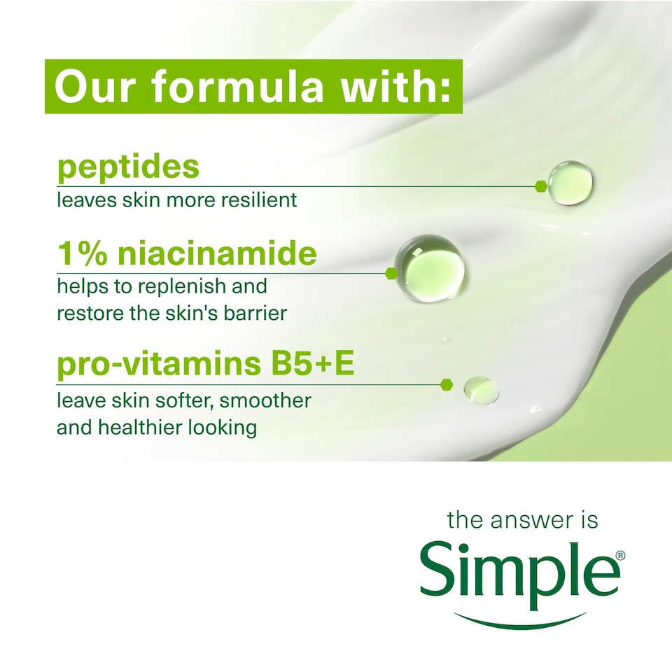 image 1 of Simple Kind To Skin Hydrating Light Moisturiser 50Ml