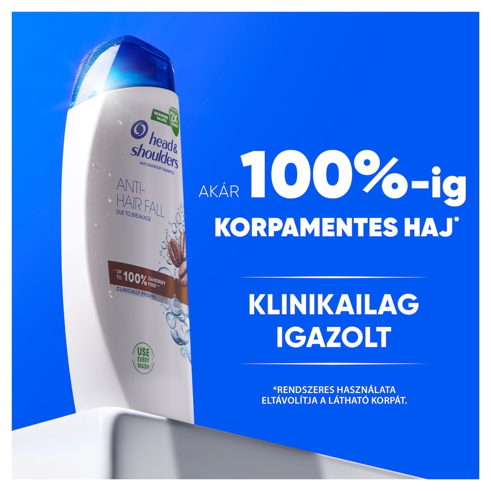 image 1 of Head & Shoulders Anti Hair Fall Korpásodás Elleni Sampon Az Akár 100%-os Korpamentességért, 400 ml