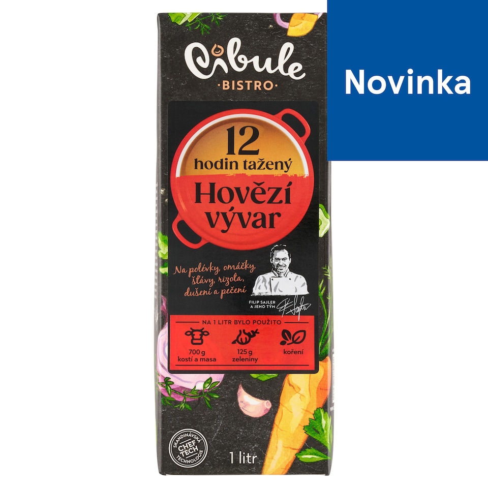 obrázok 1 z Cibule Bistro Hovädzí vývar 1 l