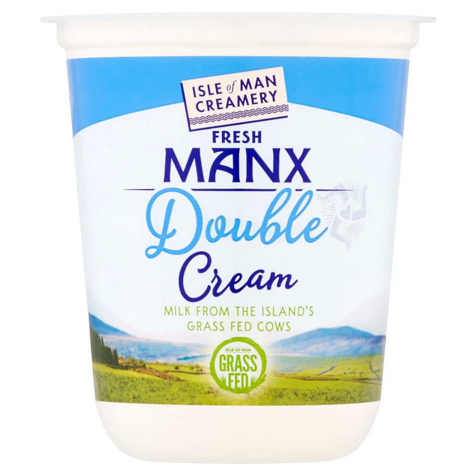 Isle Of Man Creameries Double Cream 10Floz/284Ml