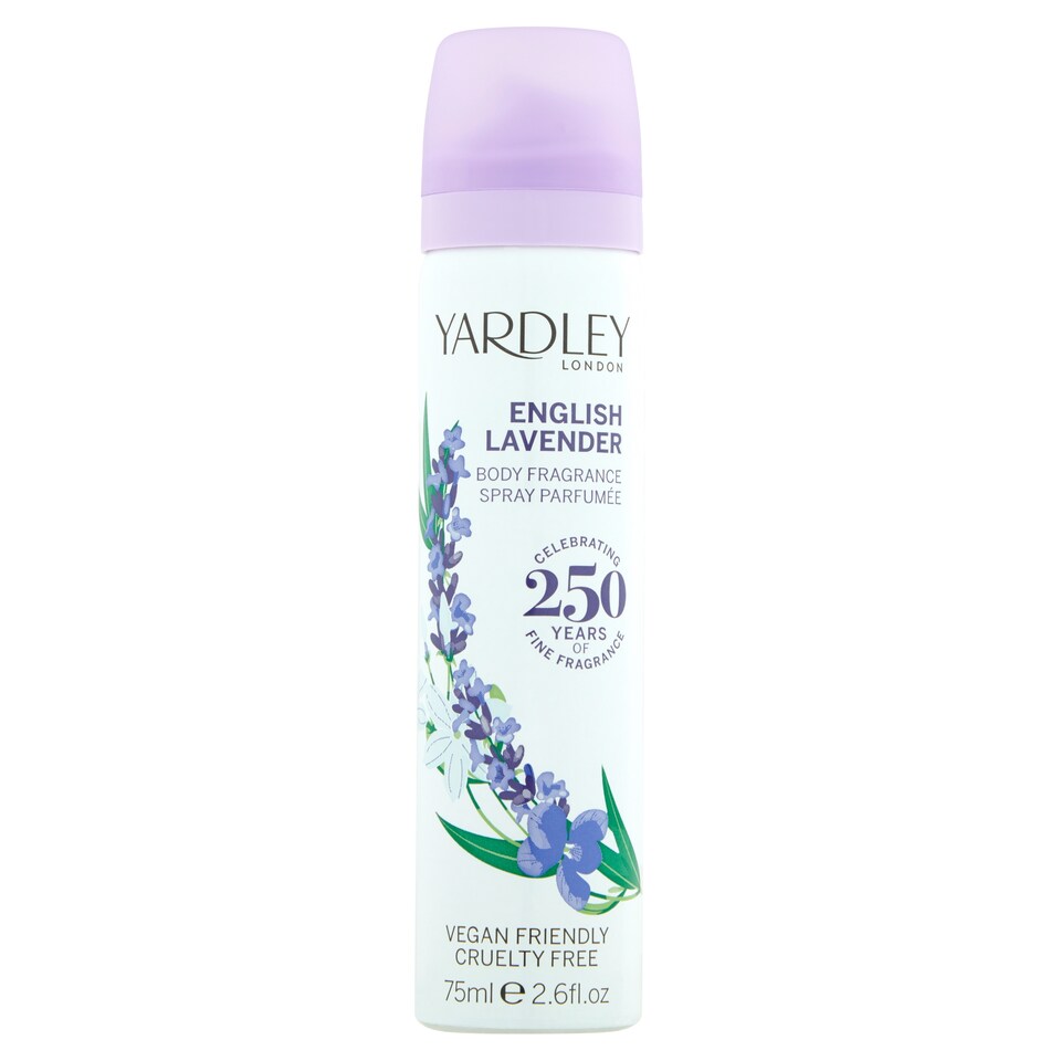 Yardley English Lavender Body Spray 75Ml