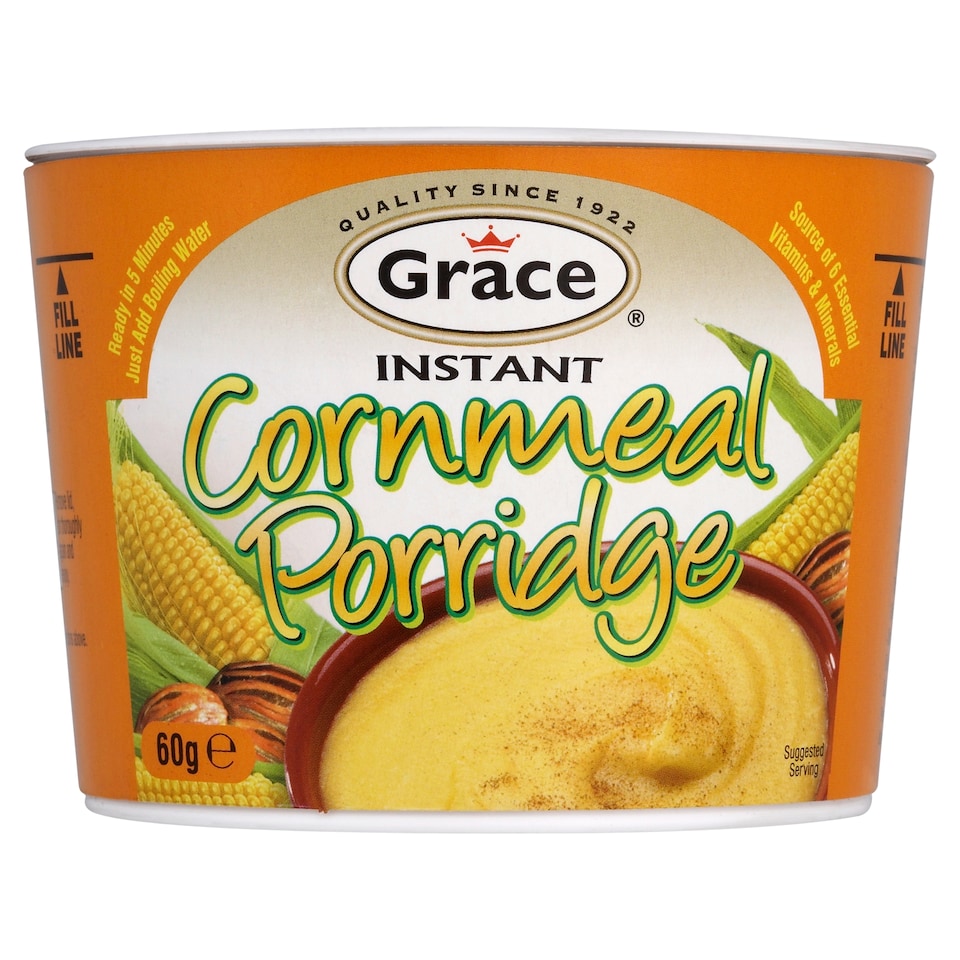 Grace Instant Cornmeal Homestyle Porridge 60G