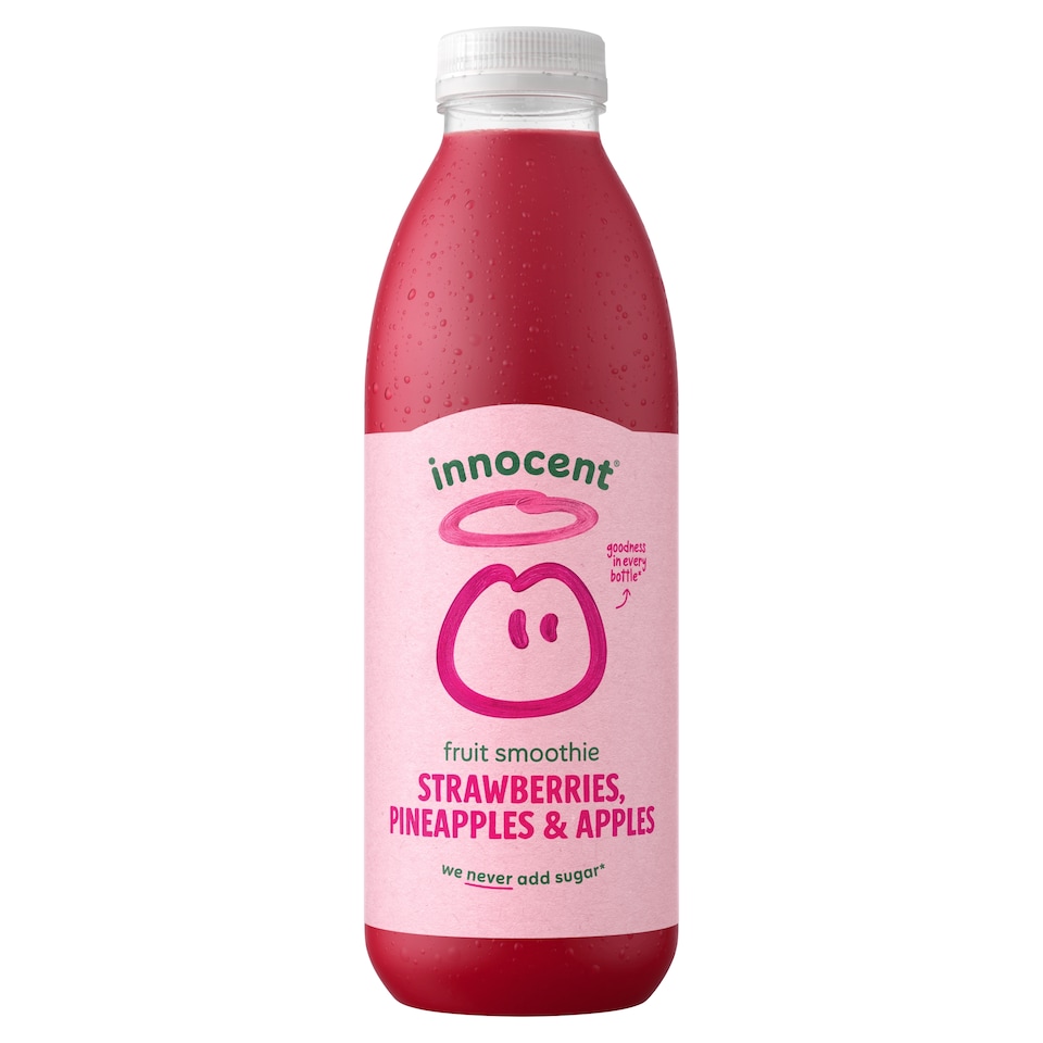 image 1 of innocent Smoothie Strawberries Pineapples & Apples 750ml