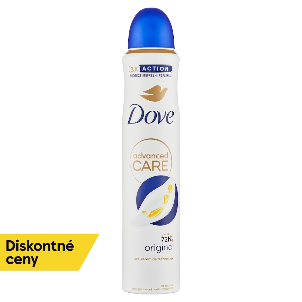 obrázok 1 z Dove Advanced Care Original Antiperspirant sprej 200 ml