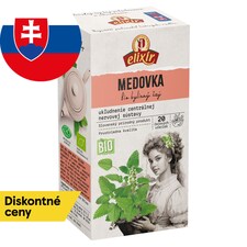 Elixír Bio medovka lekárska bylinný čaj 20 x 2 g (40 g)