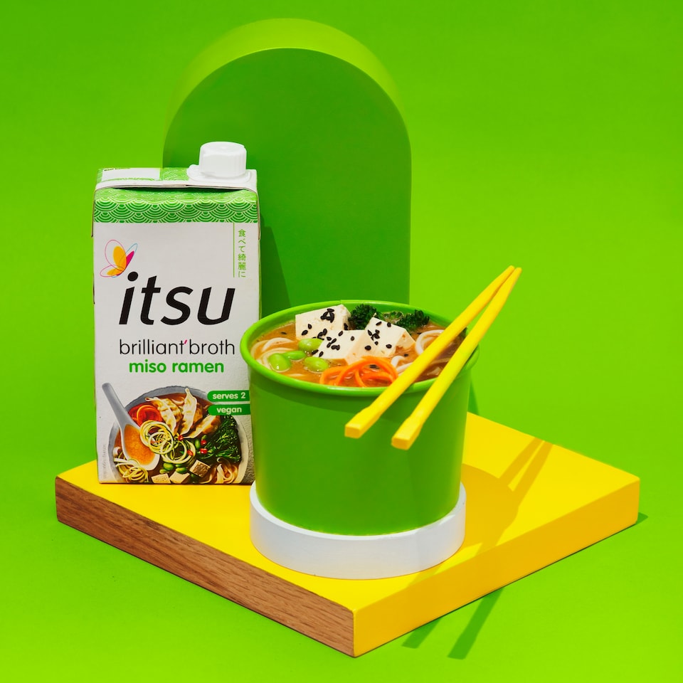 image 1 of itsu brilliant broth miso ramen 500ml