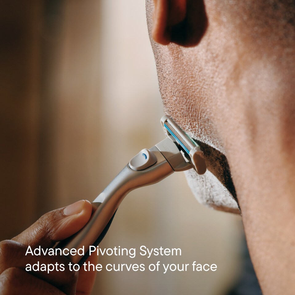 image 1 of Harry's Plus Razor and 5 Blade Tide Set