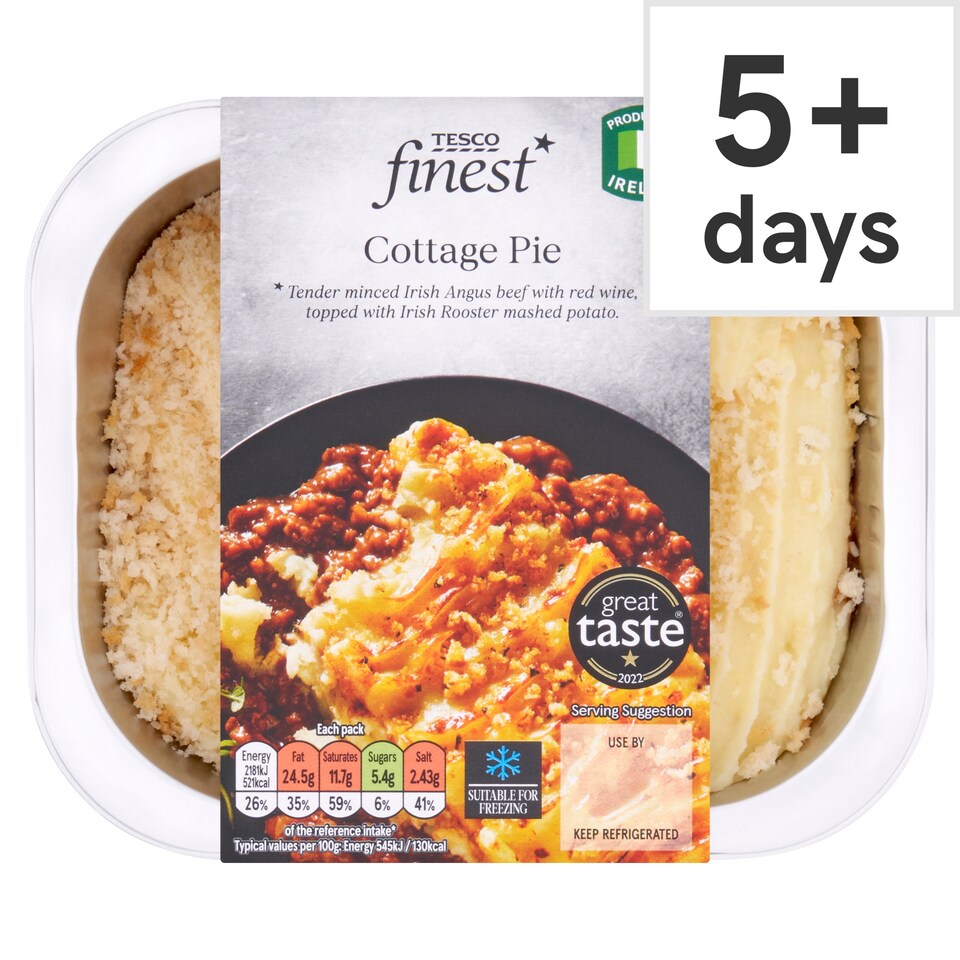 Tesco Finest Cottage Pie 400G