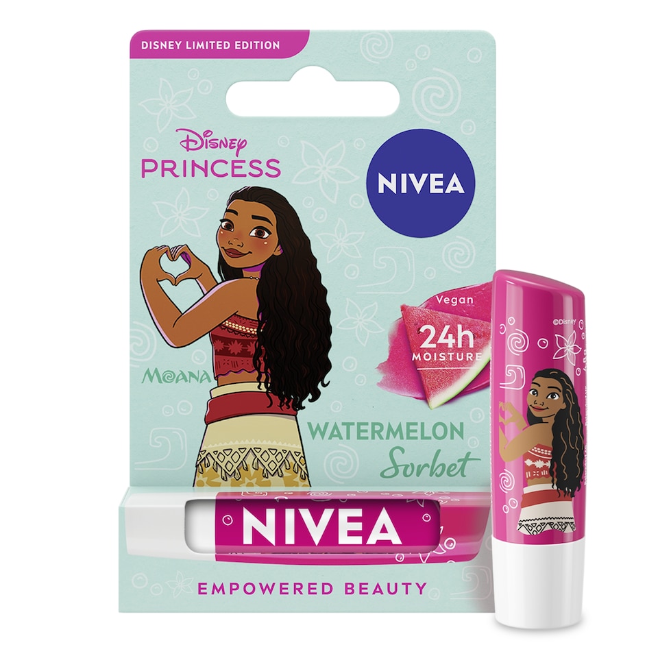 NIVEA Disney Ariel Watermelon Shine Lip Balm 4.8g