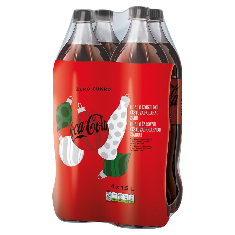 Coca-Cola Zero 4 x 1,5l