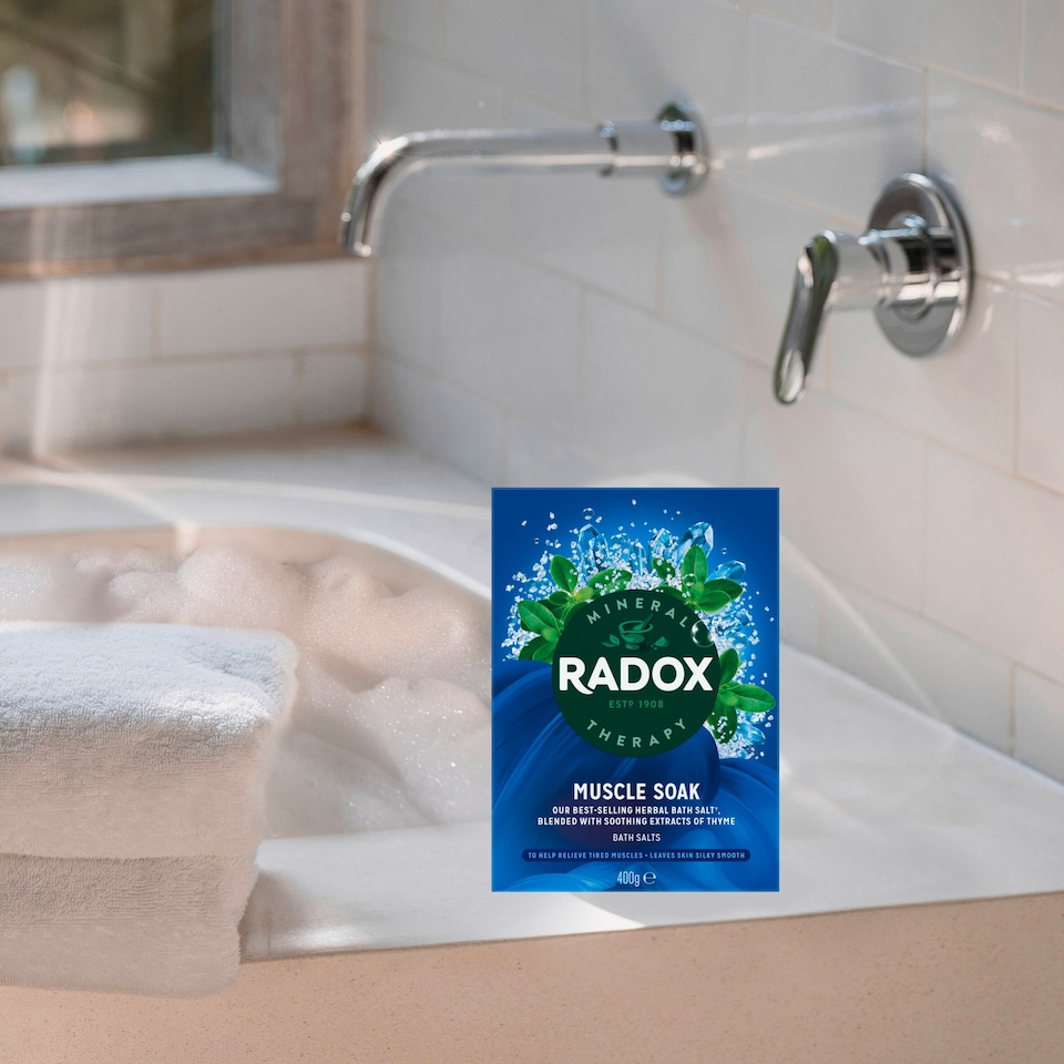 image 1 of Radox Muscle Soak Bath Salts 400g