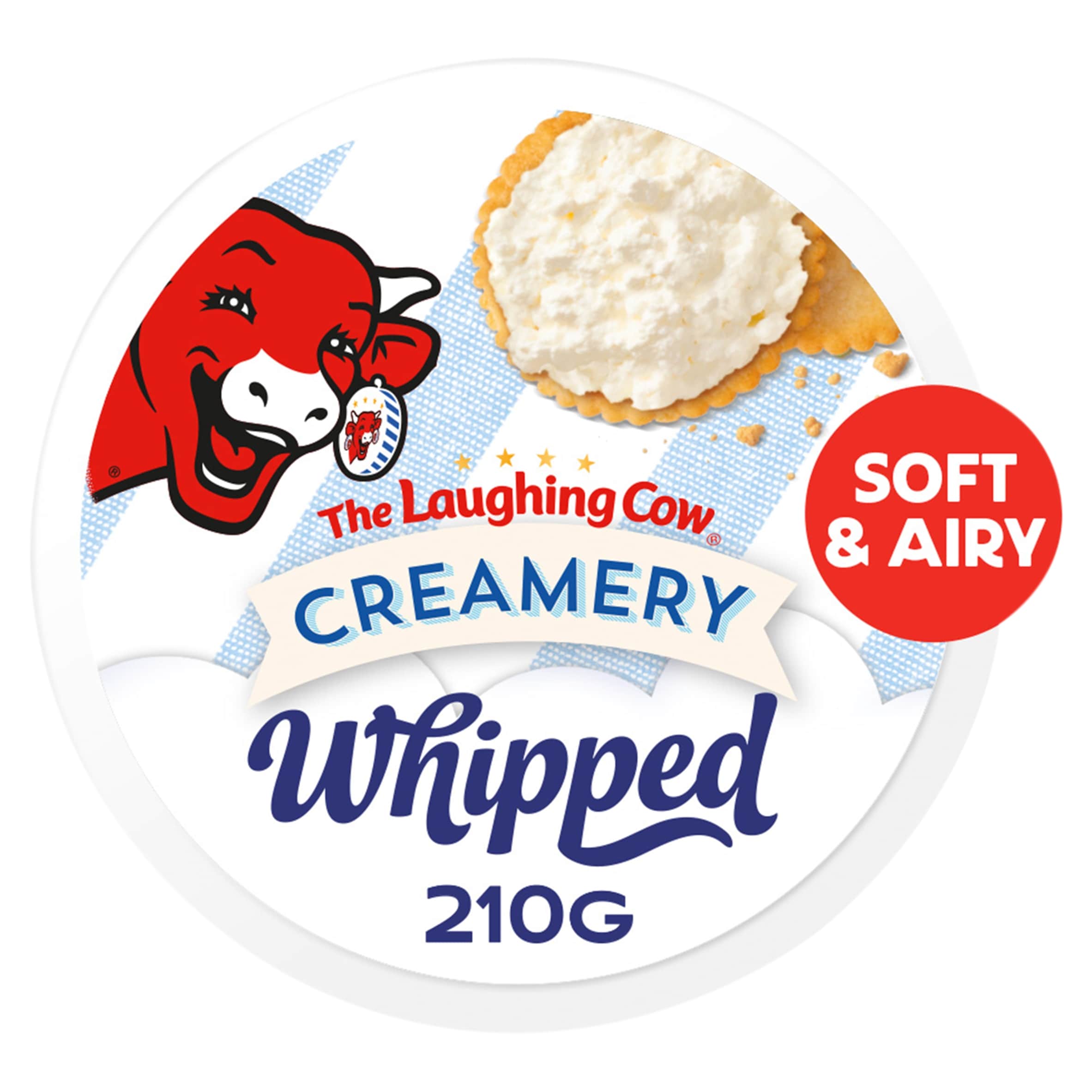 The Laughing Cow Creamery Whipped Cream Cheese Spread 210G