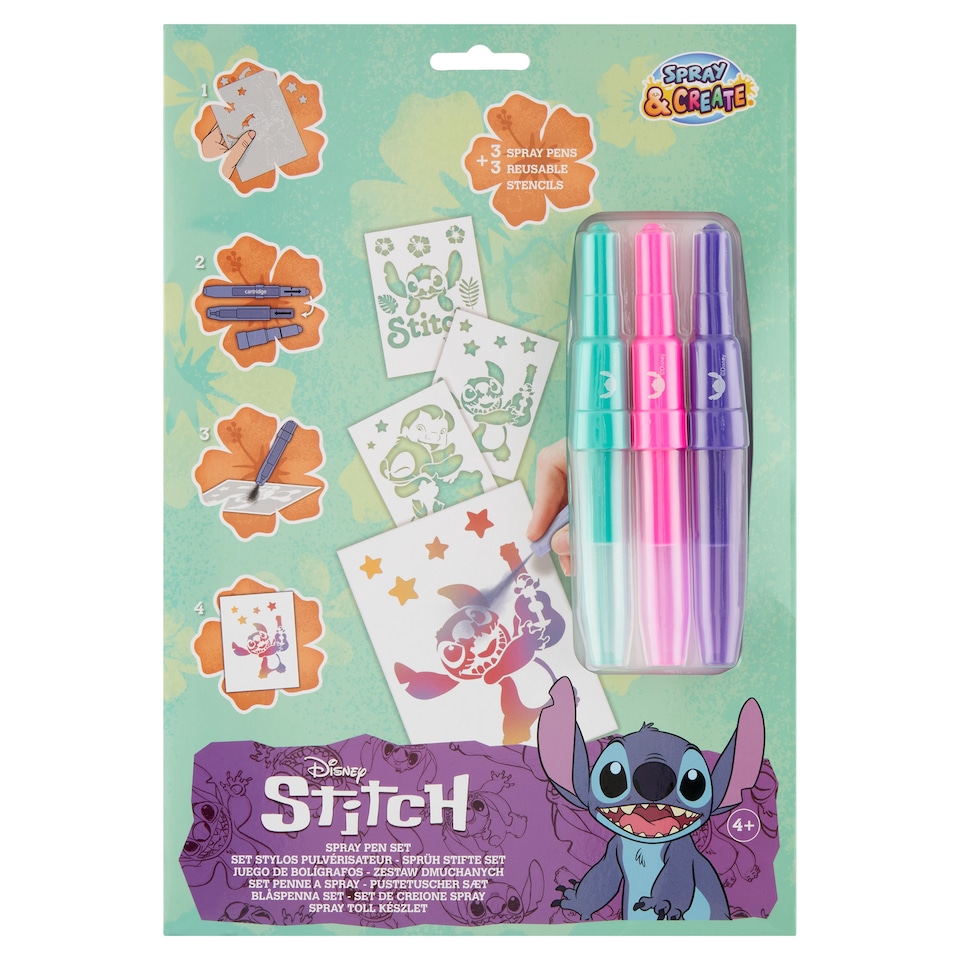 Disney Stitch Fúkacie perá 3 ks