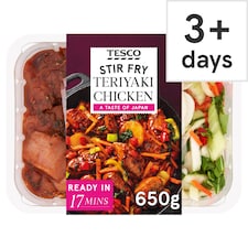 Tesco Stir Fry Teriyaki Chicken 650g