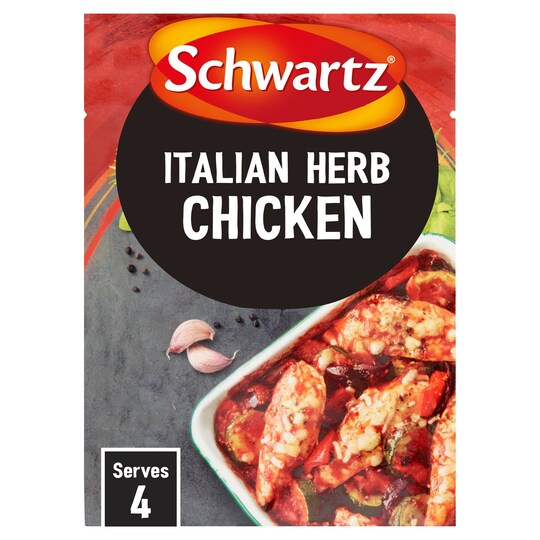 Schwartz Italian Herb Chicken Mix 30G Tesco Groceries