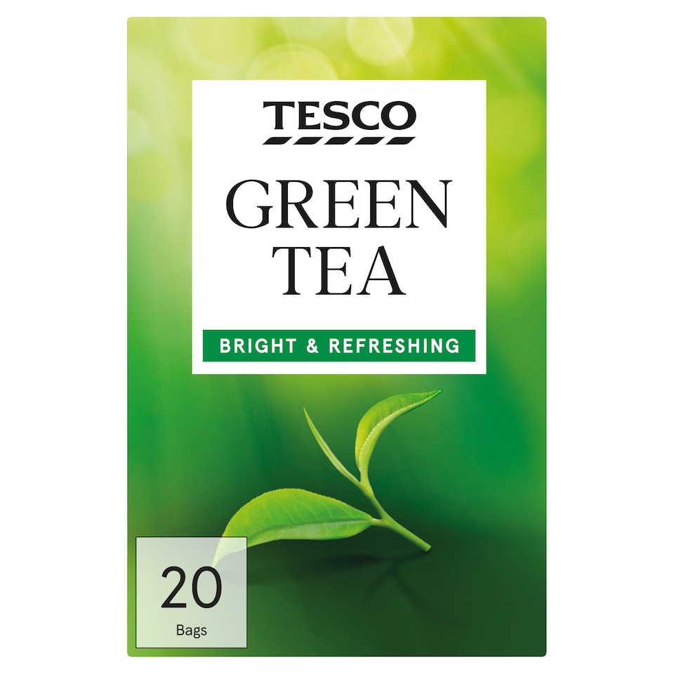 Tesco Green Tea 20 Pack 50g
