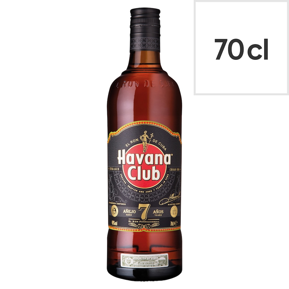 image 1 of Havana Club 7 Year Old Dark Rum 70Cl