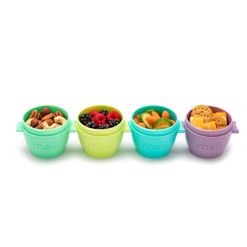 image 1 of Melii Snap & Go Pods Assorted Colours 4 Pack