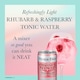 image 2 of Fever-Tree Light Rhubarb & Raspberry Tonic Water Cans 8x150ml