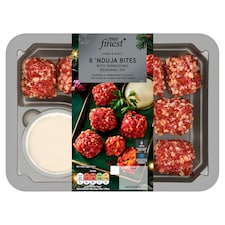 Tesco Finest 8 Nduja Bites with Parmigiano Reggiano Dip 252g