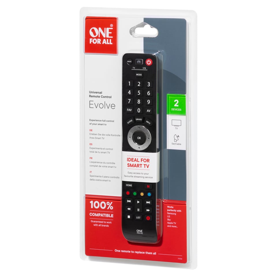 image 1 of One For All Evolve 2 1 Remote