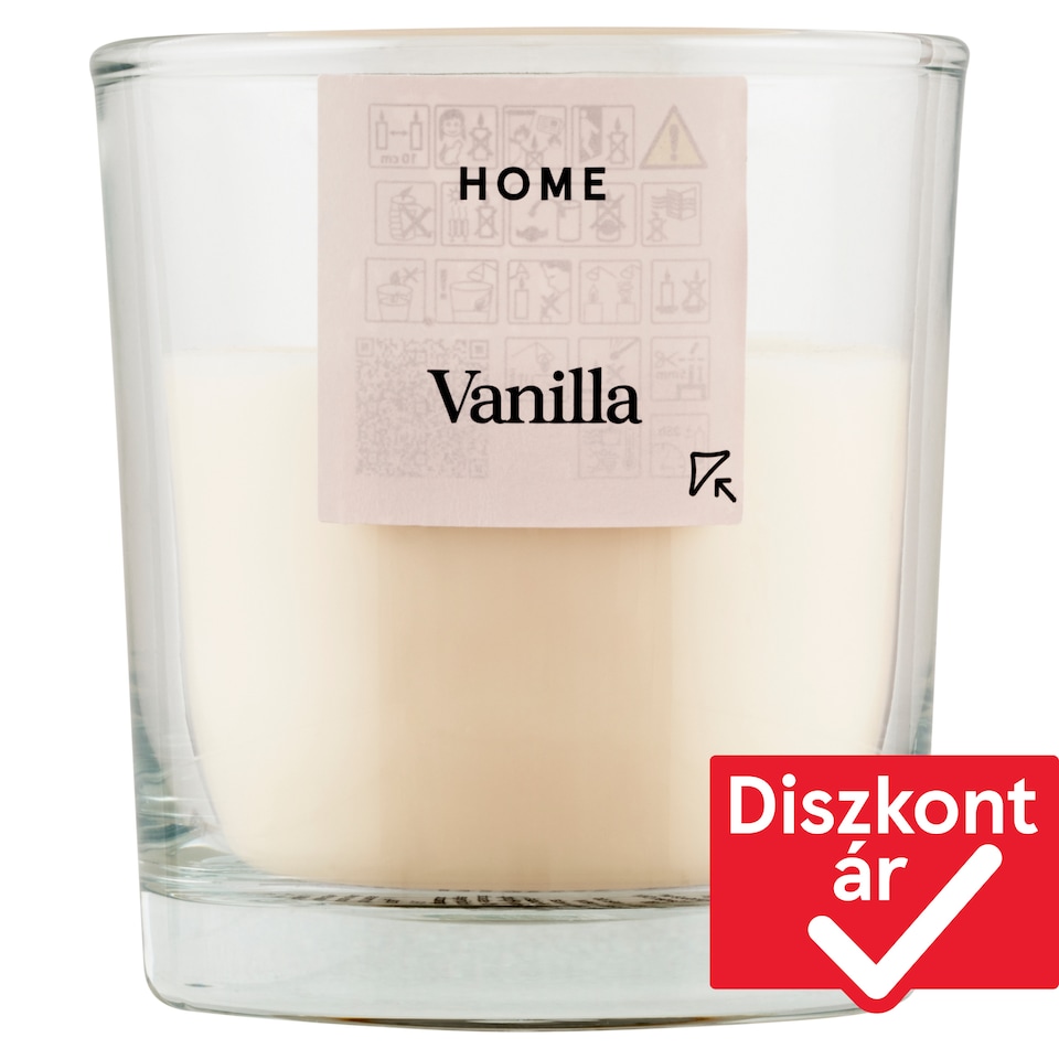Tesco Home Vanilla gyertya 95 g