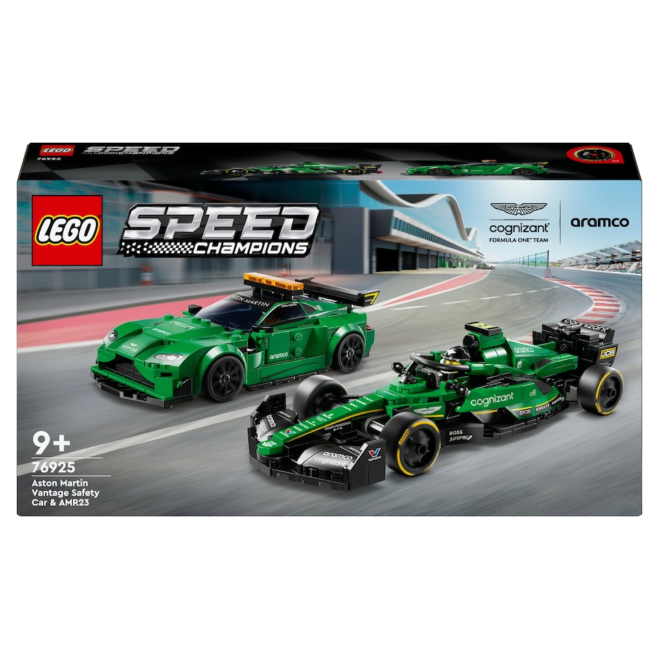 image 1 of LEGO Speed Champions 76925 Aston Martin Safety Car & AMR23
