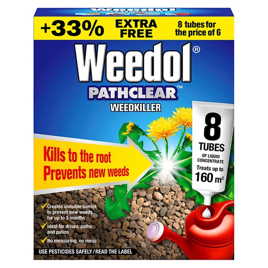 Weedol Pathclear Weedkiller Tubes
