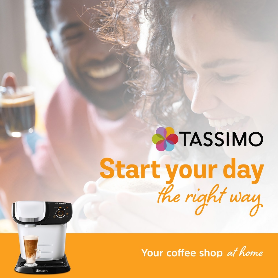 image 1 of Tassimo Costa Skinny Latte Coffee Pods 6 Servings 200.4g
