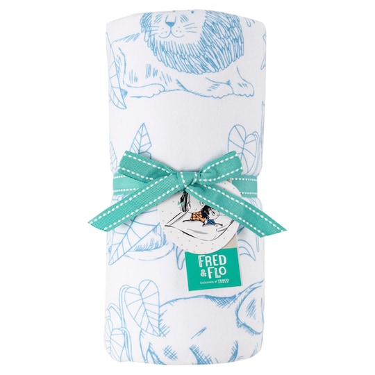 Fred & Flo Safari Fleece Blanket Tesco Groceries
