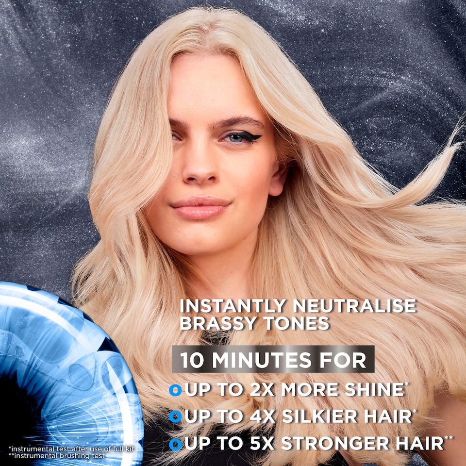 image 1 of Garnier Olia Hi-Shine Toner - Pearly Blonde 10.2