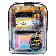Ombre Stationery Clear Backpack