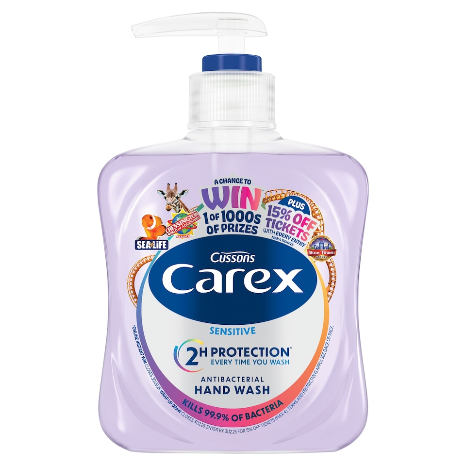 Carex Handwash Sensitive 250Ml