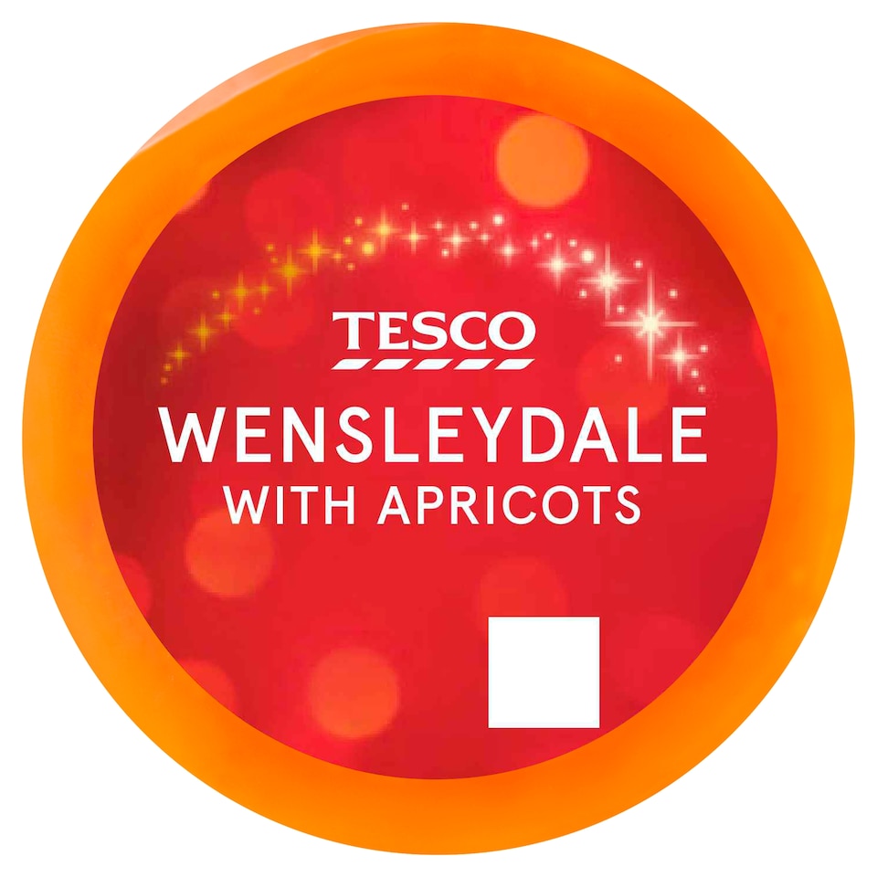 Tesco Wensleydale And Apricot Truckle 100G