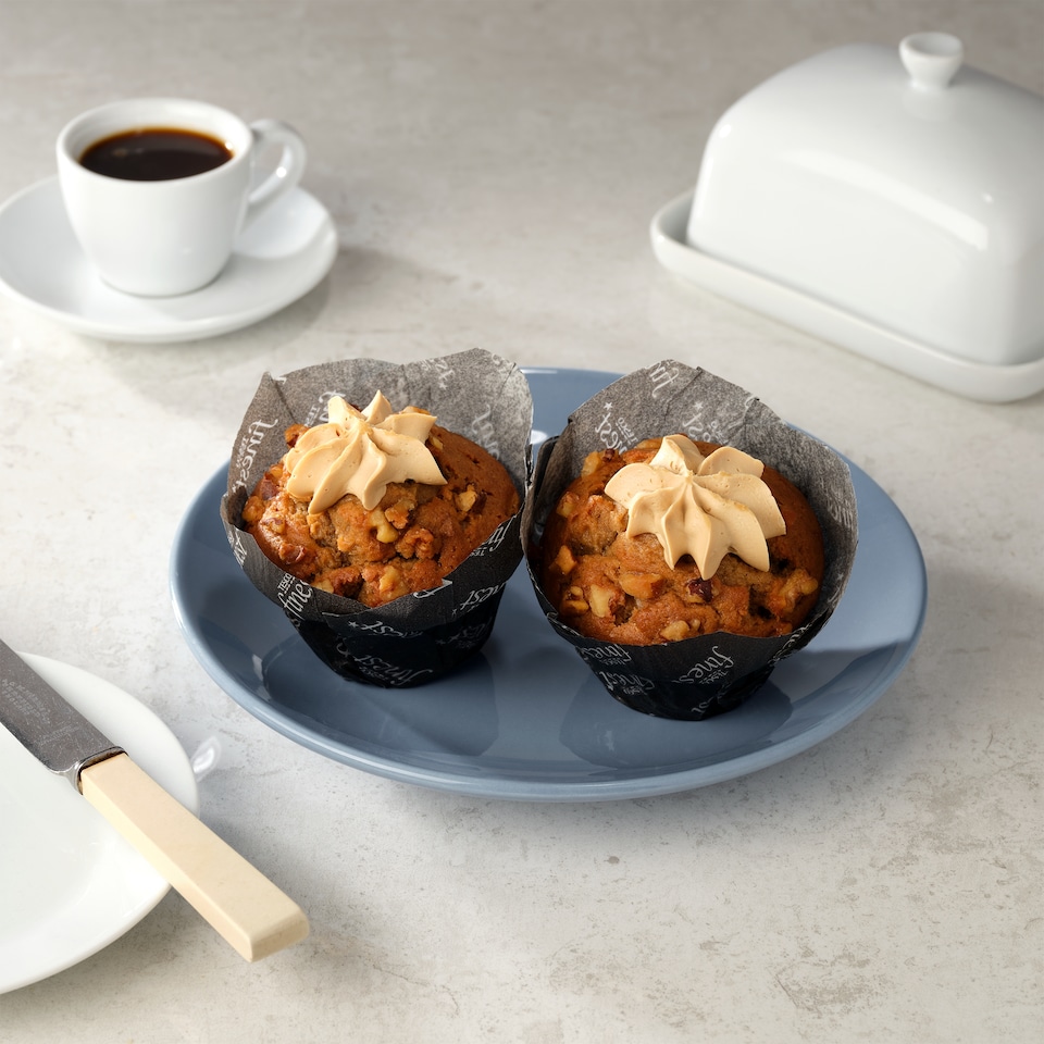 image 1 of Tesco Finest Coffee & Walnut Muffins 2 Pack