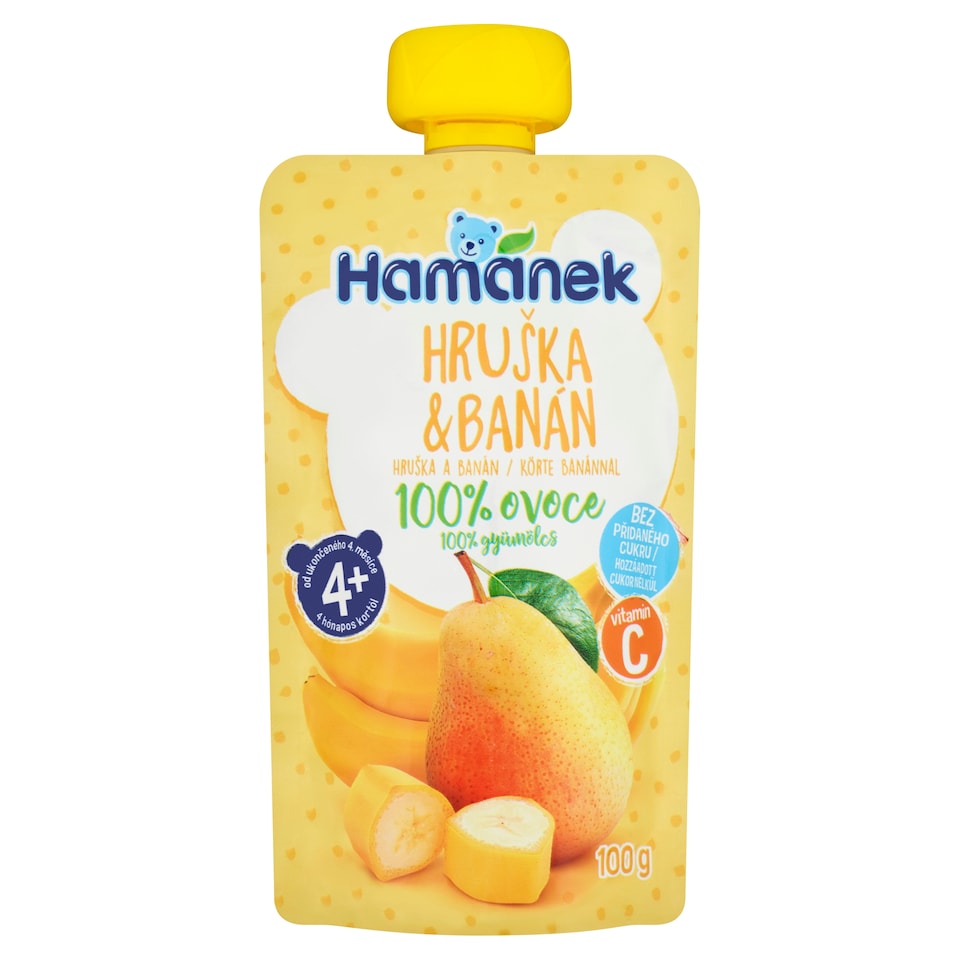 image 1 of Hamánek Pear and Banana 100 g