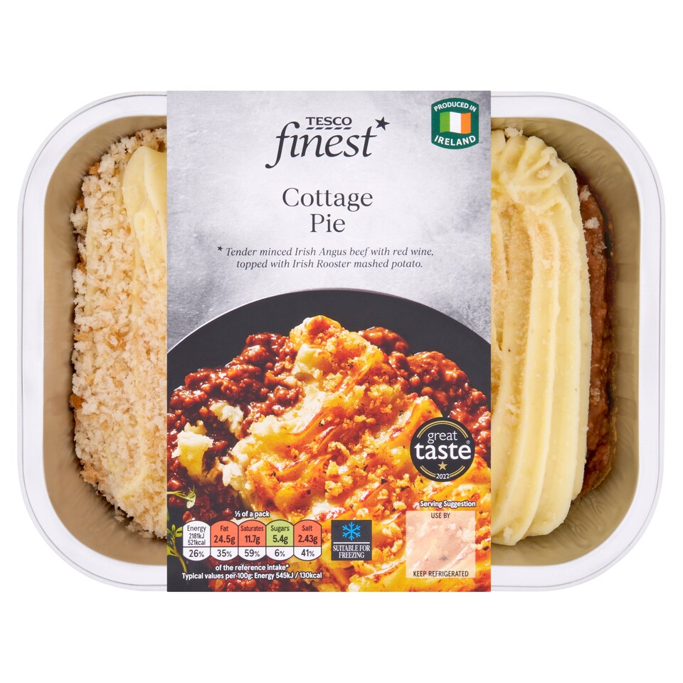 Tesco Finest Cottage Pie 800G