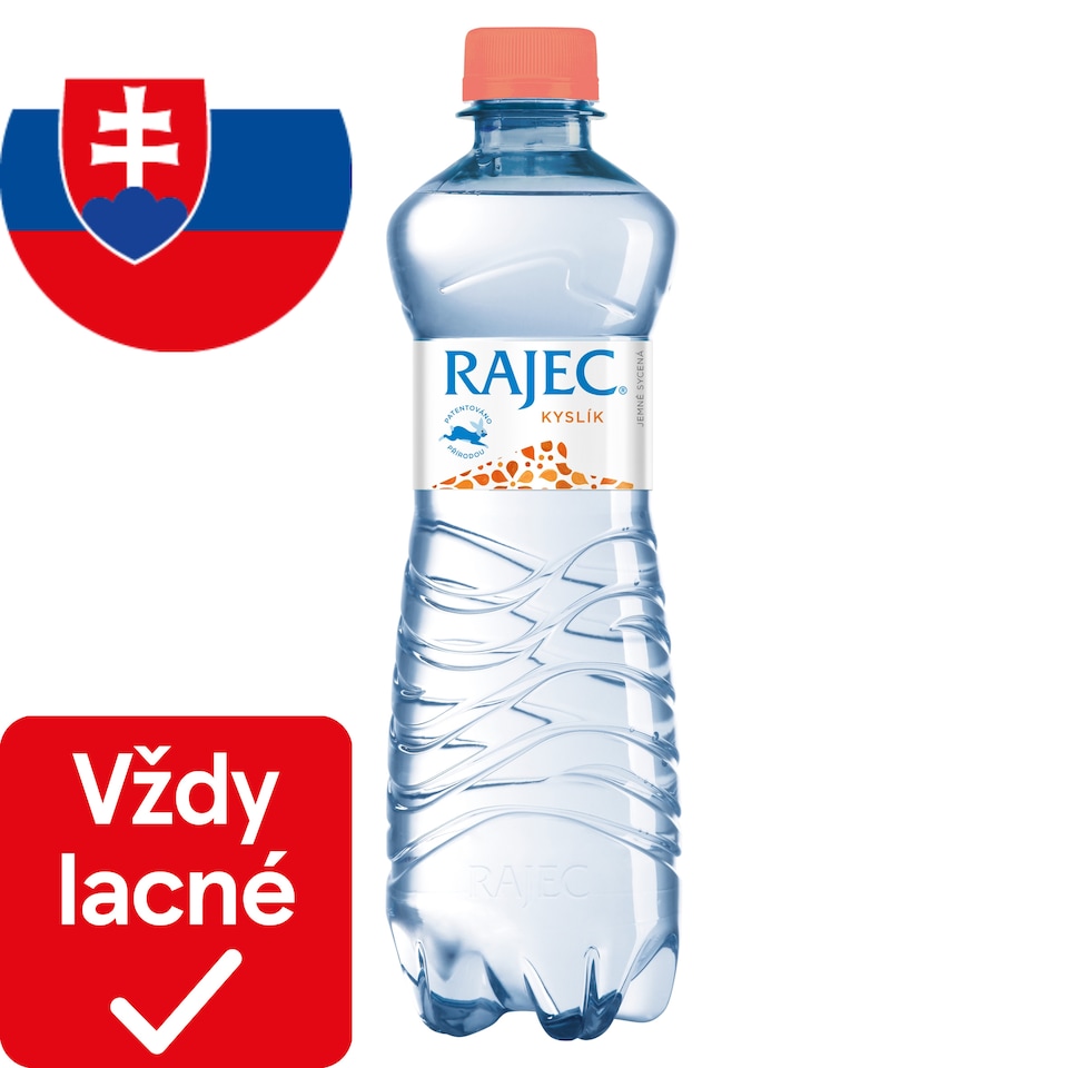 Rajec Kyslík jemne sýtená 0,75 l