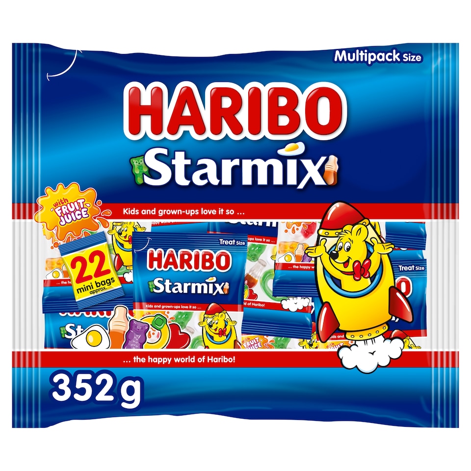 image 1 of Haribo Starmix Multi Pack 352G