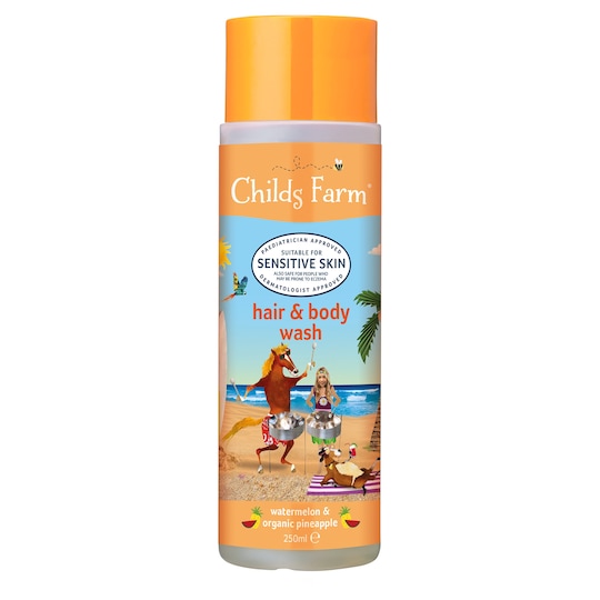 Childs Farm Hair & Body Wash 250Ml Watermelon Pineapple Tesco Groceries