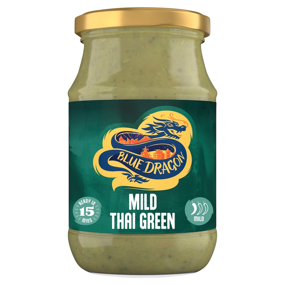 Blue Dragon Mild Thai Green Curry Sauce 365g
