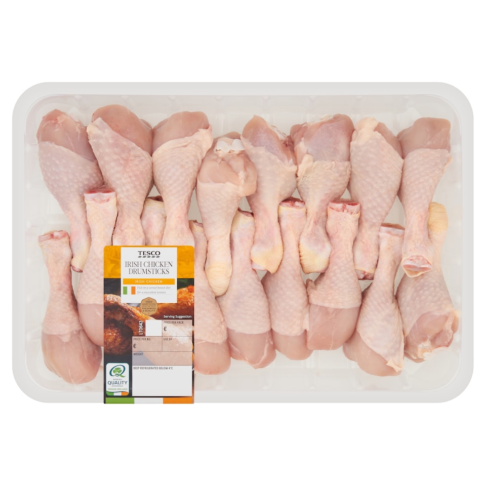 Tesco Irish Chicken Drumsticks 1.6Kg
