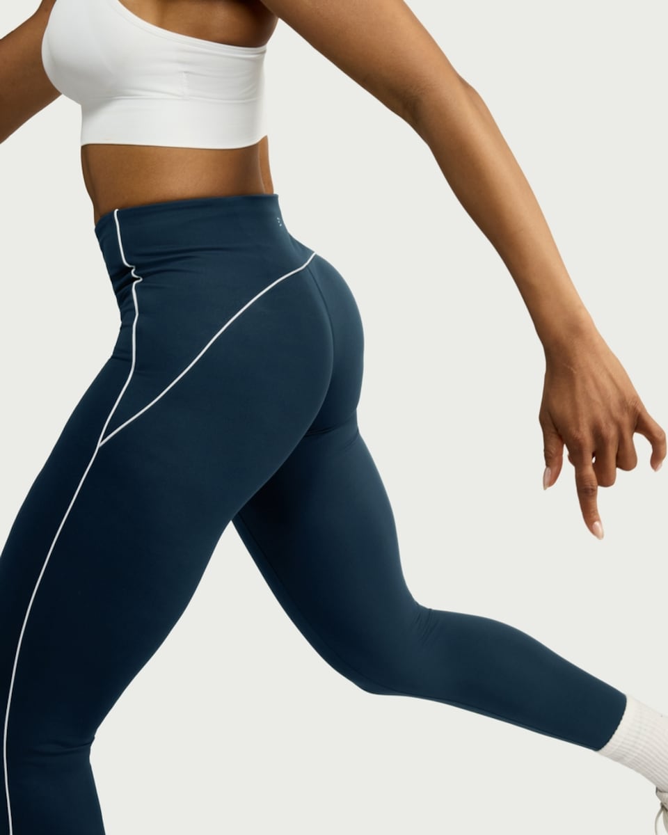 image 1 of F&F Active EVERYHOUR High Waisted Leggings in Navy