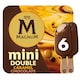 image 2 of Magnum Mini Double Chocolate & Caramel Ice Cream Sticks 6x55ml