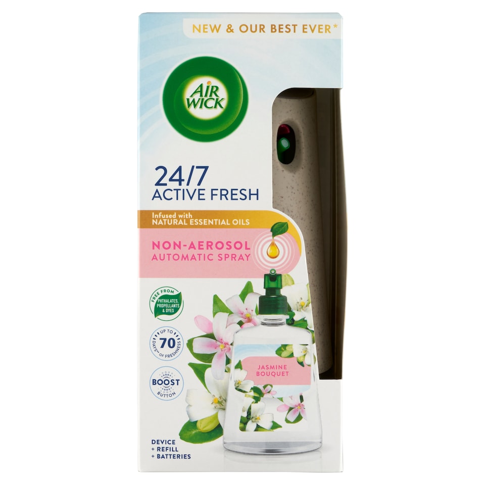 Air Wick Active Fresh Jázmin Csokor készülék és utántöltő 228 ml  1. kép
