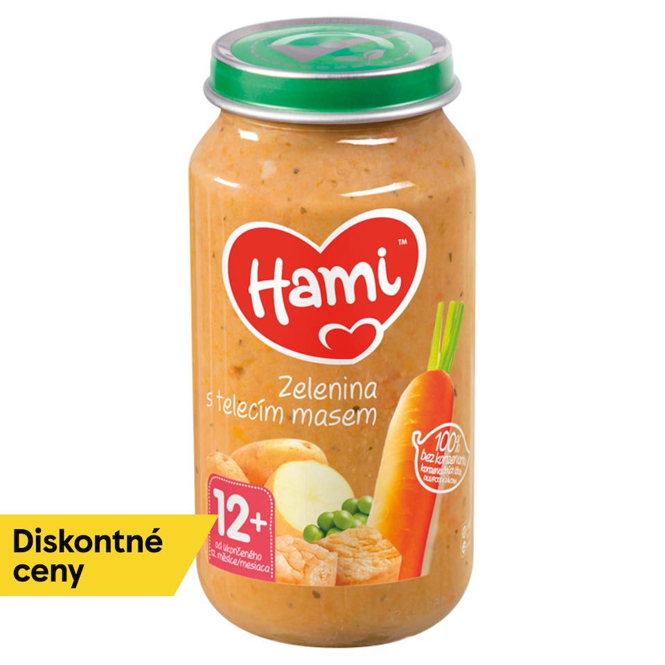 Hami Zelenina s teľacím mäsom 250 g
